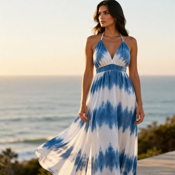 Cloudwash Halter Maxi by AVA