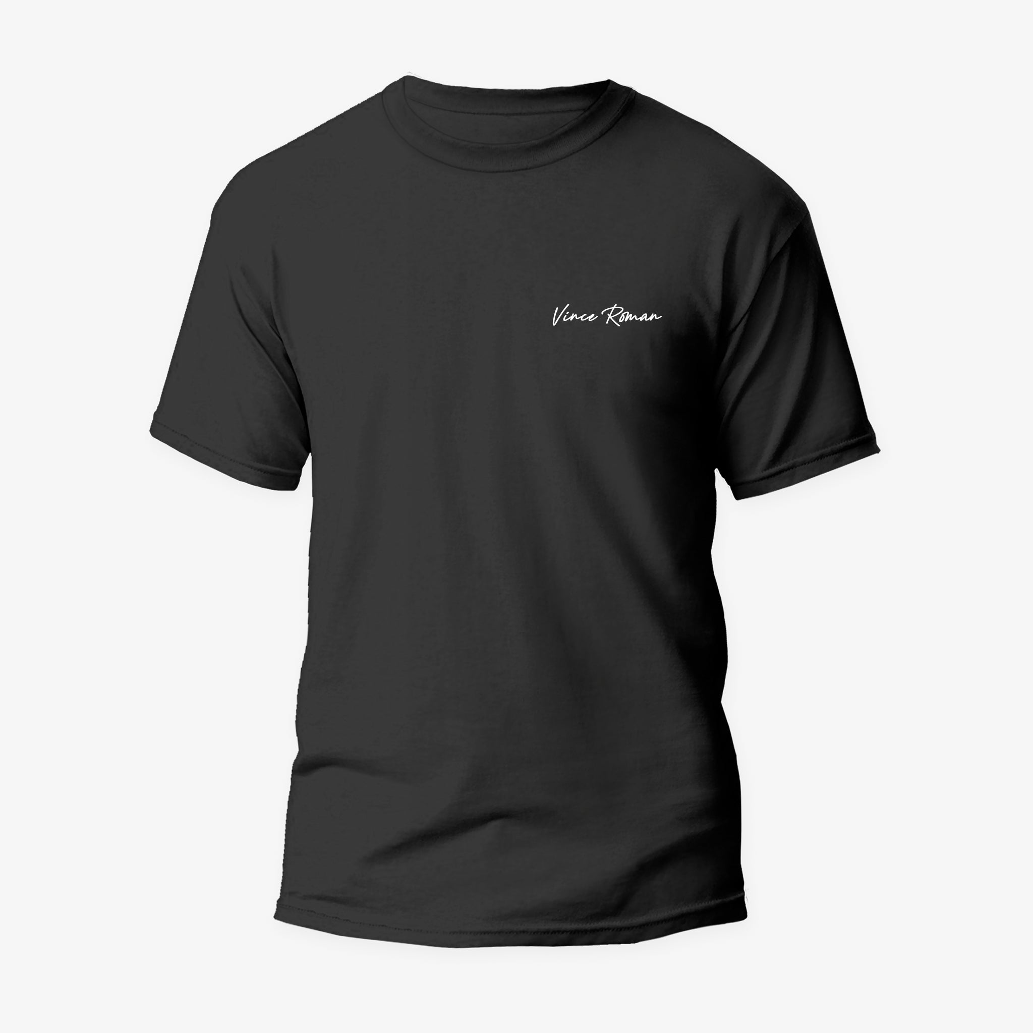 BRANDED BLACK PLAIN T-SHIRT (UNISEX)