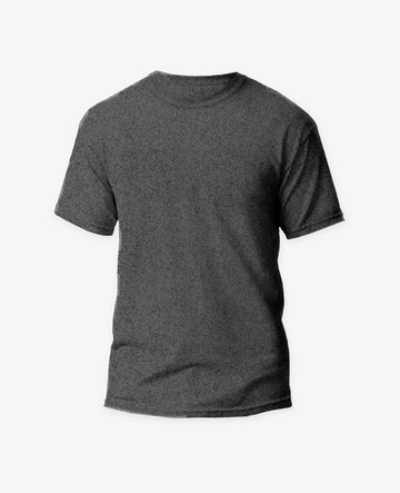 GREY - PLAIN COTTON T-SHIRT (UNISEX)