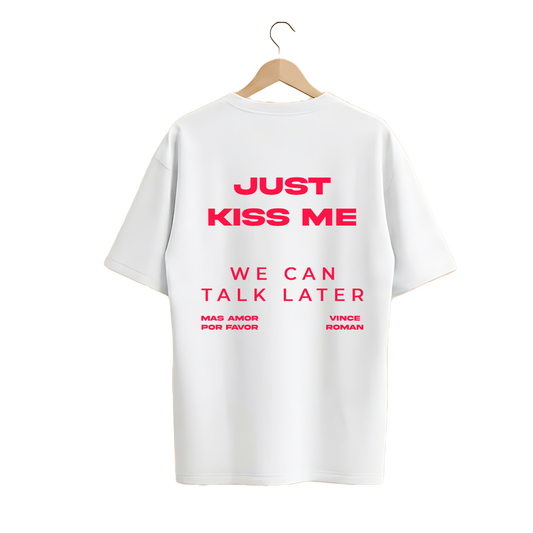 KISS ME OVERSIZED T SHIRT